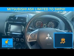 Mitsubishi ASX wont go over 5mph! traction control warning light flashing / ABS Fault