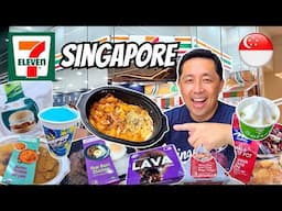 7 Eleven Singapore Review! 🇸🇬 Trying all the popular 7-11 Singapore food items!