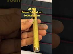 Amazing Golden fountain pen  #fountainpen #ink #beautiful #art #stationery #student