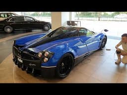 Cận cảnh Pagani Huayra SM Edition với gói Pacchetto Tempesta tại Singapore