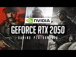 NVIDIA Geforce RTX 2050 Gaming Performance 2024!   Budget Gaming Laptop GPU!