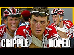 The CRIPPLE DOPED who DESTROYED Lance Armstrong with a BROKEN COLLARBONE!