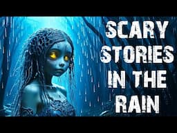 True Scary Stories Told In The Rain | 50 True Disturbing Stories With Black Screen For Sleep