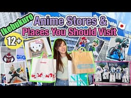 12+ Cool Anime Stores & Places To Visit in Ikebukuro🇯🇵🛍️✨