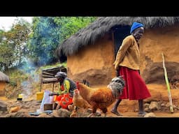 Incredible UNSEEN Chicken and Millet Stew in  Africa!! Most REMOTE Village Food in Kenya 🇰🇪