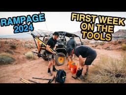 RAMPAGE FIRST WEEK ON THE TOOLS!!