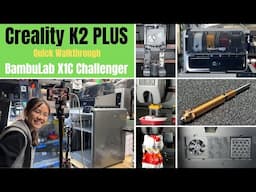 Creality K2 Plus with multi-color printing: finally, a true challenger to the BambuLab X1 Carbon