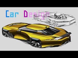 car design sketch