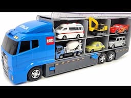 13 Type Cars Tomica☆Tomica opened and stored in Okataduke convoy