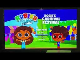 Rosie’s Rules: Rosie’s Carnival Festival 2025 DVD Menu Walkthrough