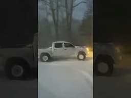 Tacoma snow drift