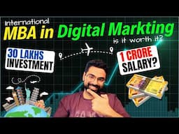 Can an International / Foreign B-School MBA in Digital Marketing Lead to a ₹50 Lakhs Salary?