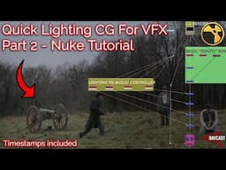 Lighting CG For VFX (Part 2) - Nuke Tutorial