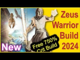 Assassins Creed Odyssey - Zeus God Build - Max Damage Warrior Build 2024 - 100% Free - Best Build!