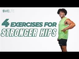 4 Exercises For Stronger Hips | Quick & Effective Workout