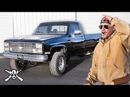 ABANDONED Chevy Squarebody Truck! - Will it RUN AND DRIVE after YEARS in a Field?