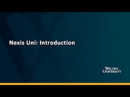 Nexis Uni: Introduction