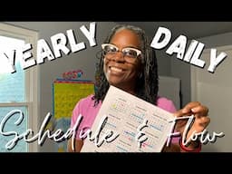 Our Homeschool Schedule for the Year & Daily FLOW | Homeschool 2024-25