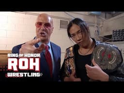 AEW International Champion Konosuke Takeshita calls out Katsuyori Shibata! | ROH TV 01/23/25