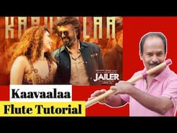 Kaavaalaa...|| Flute Tutorial In Malayalam..|| Antony Poomkavu..||