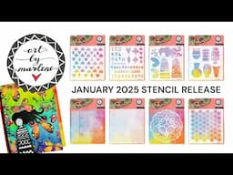 STENCILS- ART BY MARLENE JANUARY 2025 RELEASE