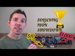 Soldering Iron Showdown: $10 vs $1,000 Soldering Iron! Which Is The Best For You?