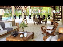 Beach House, Vacation House Interior Design | Summer House | Decor Ideas