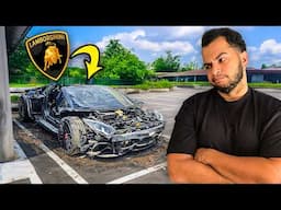 I Bought A Stripped $400,000 Lamborghini Aventador That Was Left To Rot