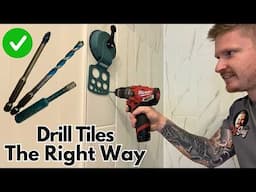 How to Drill Tiles Without Cracking Them - Perfect Results Every Time!