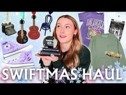 Taylor Swift Holiday Merch Haul ❤️🎄✨ SWIFTMAS VLOG & decorating my Eras Christmas Tree