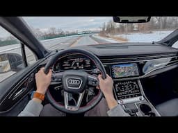 2025 Audi SQ7 - POV Test Drive (Binaural Audio)