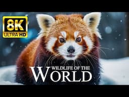 WILDLIFE OF THE WORLD 8K ULTRA HD - Most Amazing Animals