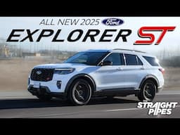 2025 Ford Explorer ST Review - Perfect Family 3 ROW SUV