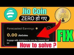 🚨Jio coin not received | Jio coin not working| jio coin update issue | jio coin not increase 🔥🔥