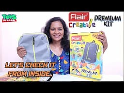 Flair Creative Art Kit | Premium Kit I Art Kit Unboxing | Price 700 | Flair Kit Bag |Stationery Kit