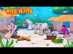 समुद्र में गाँव | Stories in Hindi | Moral Stories | Bedtime Stories | Hindi Kahaniya