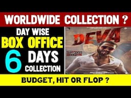 Deva 6 Days Box Office Collection | Deva 5 Days Worldwide Collection | Shahid Kapoor