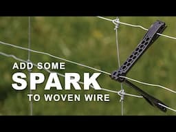 LockJawz EXT 5.0 Extended Insulator - Add some spark to your woven wire!