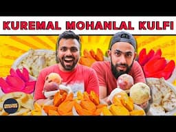 Ultimate Fruit Kulfi Eating Challenge | Old Delhi’s Famous Kulfi | Chawri Bazar