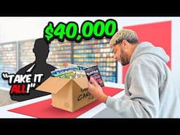 I Bought ENTIRE $40,000 Vintage Pack Collection! (SHOP POV EDITION)