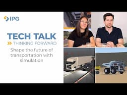 TECH TALK – Shape the future of transportation with simulation