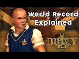 The New Bully World Record is INSANE - Any% Speedrun Commentary