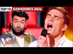 TOP 10 Audiciones a Ciegas de los GANADORES de La Voz 2024