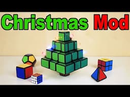 How I made a CHRISTMAS TREE Rubik's Cube!