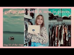 GARAGE SALE THRIFT & NEW IN PIECES TO MY WARDROBE 🛍️👗VLOG 25 OF THE VLOGS 🛍️👗THE JO DEDES AESTHETIC