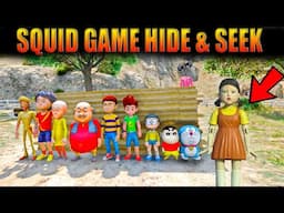 GTA V:Shinchan Escape from Squid Game 2 - Hide & Seek Shinchan Doraemon Nobita GTA5