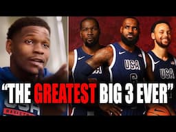 2024 Team USA Roster On The Greatest Big 3 Ever? LeBron, Curry & KD - USA Olympic Basketball