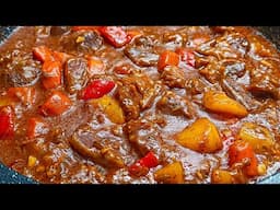 SUPER EASY BEEF CALDERETA | HANDAAN STYLE CALDERETA RECIPE!