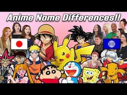 Japanese Was Shocked By Animation Names Around The World l Compilation