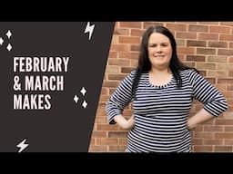 My February and March makes | what did I sew in February & March including #sewfrugal22